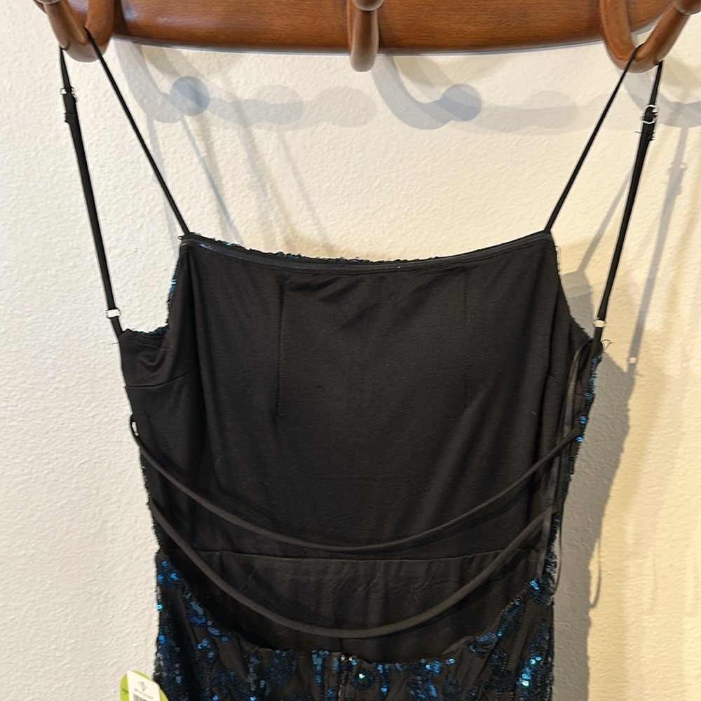 ✨Sequined open back dress with front side slit “Rowena” mermaid fit - Picture 14 of 15